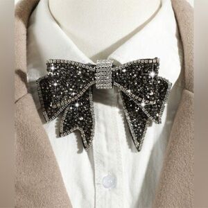 ✨NEW Regal Elegant Rhinestone Bow Tie